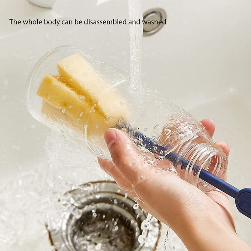 swabs® Oil Dispenser Bottle Glass - Oil and Vinegar Dispenser Glass Bottle with Gravity Automatic Opening and Closing Bottle, Drip Free Spout Oil Dispenser Bottle for Kitchen 500 ml (1) - Image 3