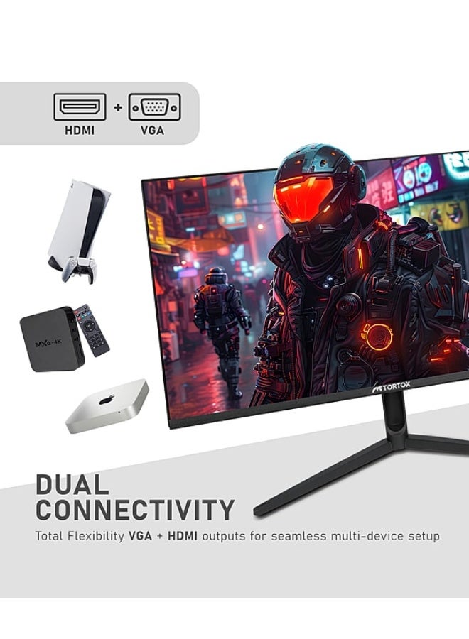 Tortox P27i100 27 inch IPS 1Ms 100hz FHD Gaming Monitor/Office Monitor - Image 5