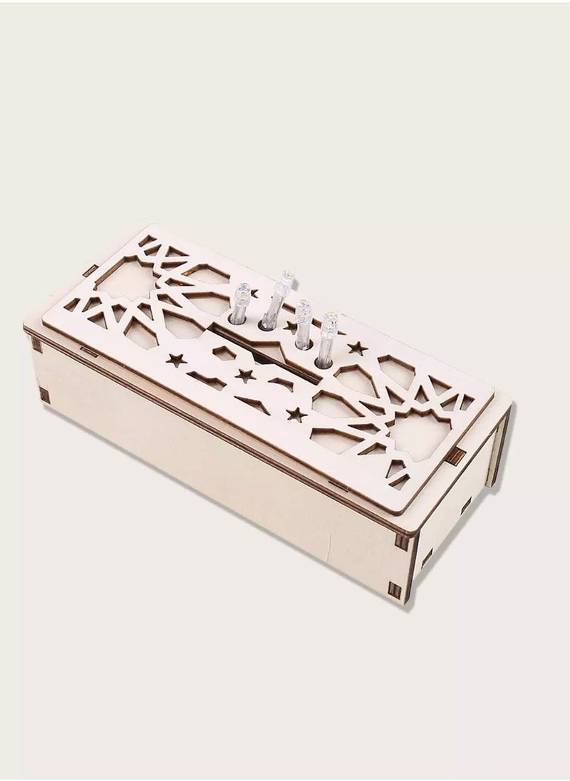 ماركة غير محددة 1 قطعة من مصابيح ديكور رمضان المصنوعة يدويًا  - Image 3
