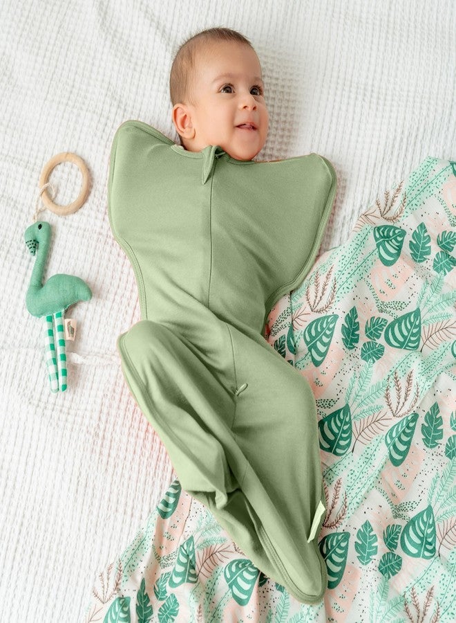 Cocoon Care 0.5 TOG Knitted Bamboo Cotton Arms Up Swaddle Sleeping Pod for Baby | Swaddle Pod for New Born Baby | 1-3 Months - Image 3