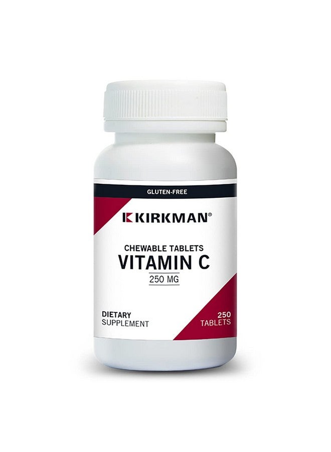 Kirkman Labs Vitamin C 250 mg Chewable Tablets with Stevia-250 Count - Image 1