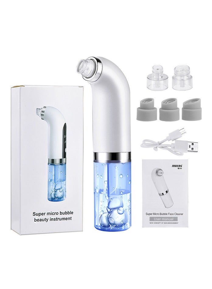 general Small bubble beauty equipmentCross-border household pore cleaning introduction instrument, oxygen injection meter, electric blackhead sucking artifact - Image 1
