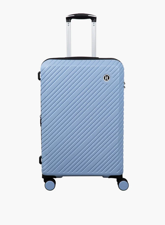 Textured Hardcase Luggage Trolley with Retractable Handle -20 Inches Cabin Bag