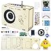 MAGIXUN DIY Radio Kit Wooden FM 87108MHz Science Kits for Age 812 1214 STEM Kits for Age 810 Gifts for Teen Girls Boys 9 11 13 15 16 with Paint Brush Painting Book Stickers Pendant Squeeze Toy - Image 3