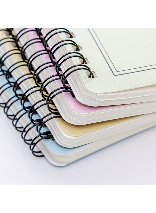 HELPS Small Fresh Coil Notebook A5 Exercise Book Office Loose-leaf Notebook Student Stationery Supplies Candy Color Notepad - Image 4