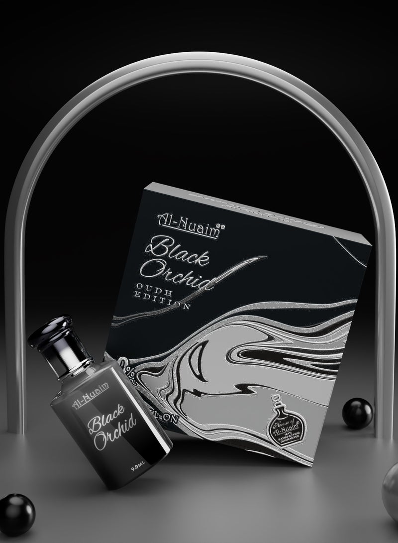 Al Nuaim Al-Nuaim Black Orchid Alcohol Free Attar Roll On - Pack of 2 (9.9ml Eah) | Exquisite & Long Lasting Fragrance - Image 2