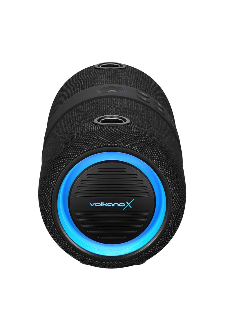 Volkano Python Series Bluetooth Speaker, Upto 6.5 Hour Playtime, 1 Year Warranty - Black  - Image 3