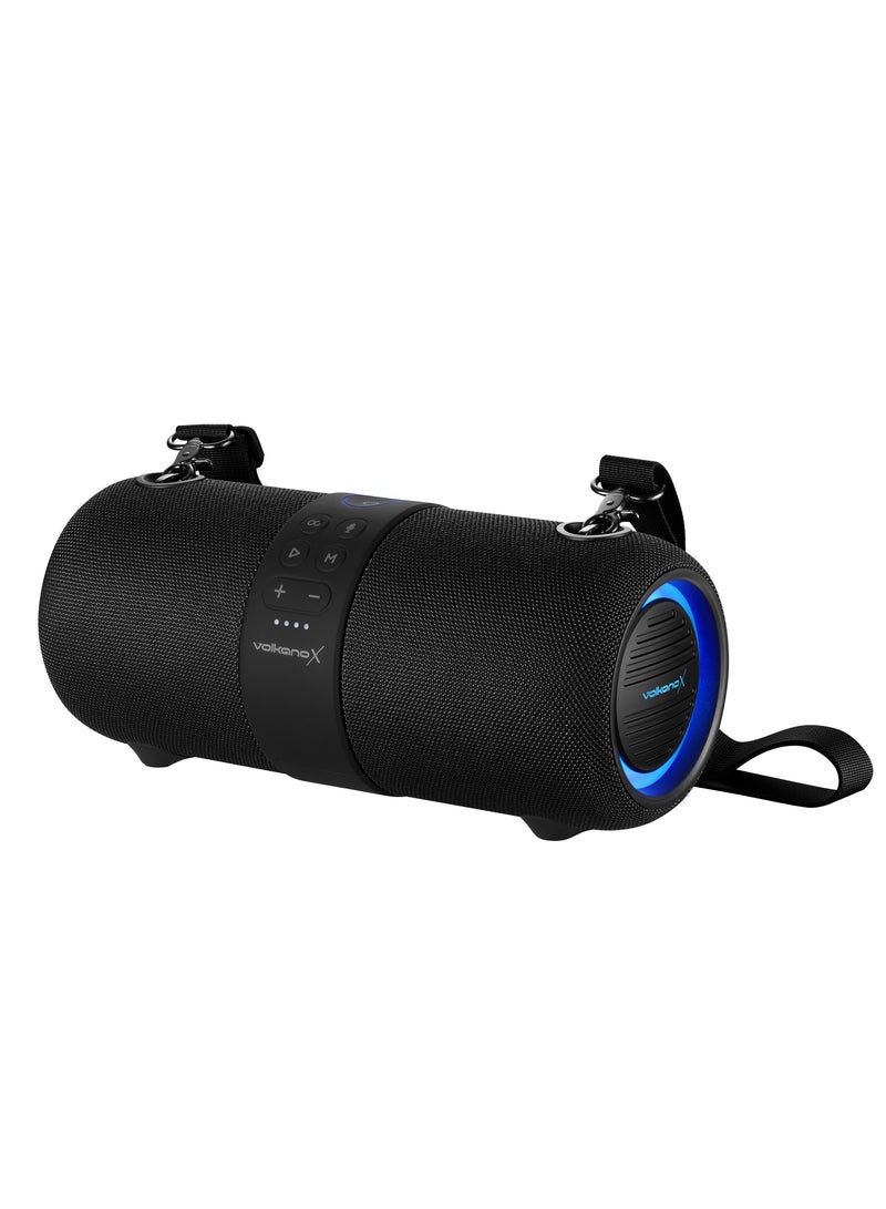 Volkano Python Series Bluetooth Speaker, Upto 6.5 Hour Playtime, 1 Year Warranty - Black  - Image 5