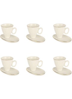 Evdema Evida 6-Piece Coffee Cup Set MTFK.0116 
