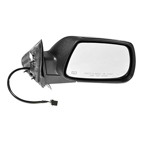 TRQ Passenger Side Mirror Assembly Electric Adjustment Heated No Memory Black Compatible with 2005-2010 Jeep Grand Cherokee - Image 1