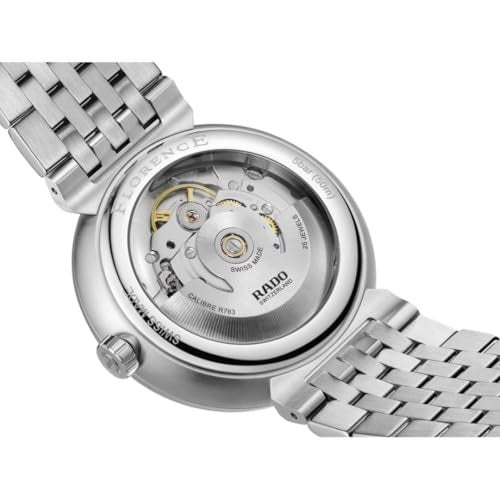 Rado - Florence Automatic - Unisex - Swiss Watch - Sapphire Crystal Dial - Stainless Steel Bracelet - Automatic - 39 mm - Image 4