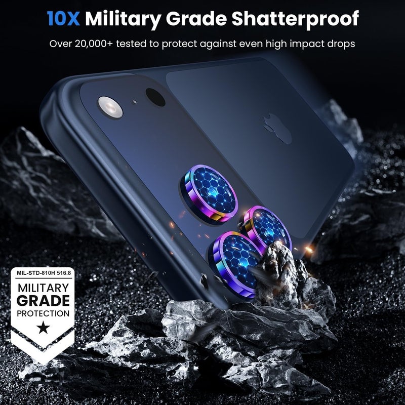 WSKEN for iPhone 17 Pro/iPhone 17 Pro Max Camera Lens Protector - [Original Shooting Mode] Shatterproof Metal HD Tempered Glass Camera Screen Protector Cover Film for iPhone Accessories - Image 5