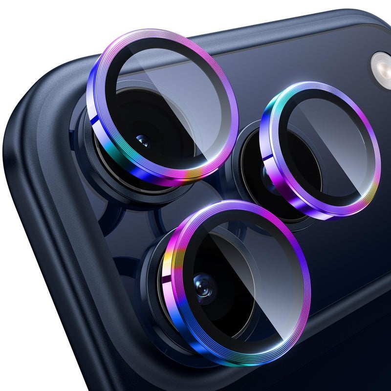 WSKEN for iPhone 17 Pro/iPhone 17 Pro Max Camera Lens Protector - [Original Shooting Mode] Shatterproof Metal HD Tempered Glass Camera Screen Protector Cover Film for iPhone Accessories - Image 1