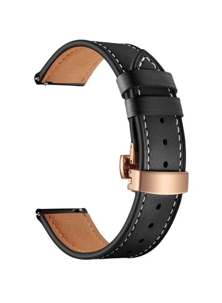 vesus Replacement Band For Samsung Galaxy Watch 3 41mm Black