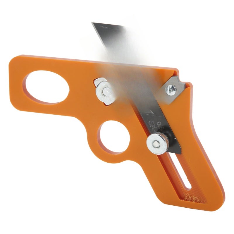 Woodworking Trimming Knife Alloy Steel Blade - Durable Material Edge Corner Planer for Home Woodworking, PVC Strip Scraping & Easy Operation - Image 1