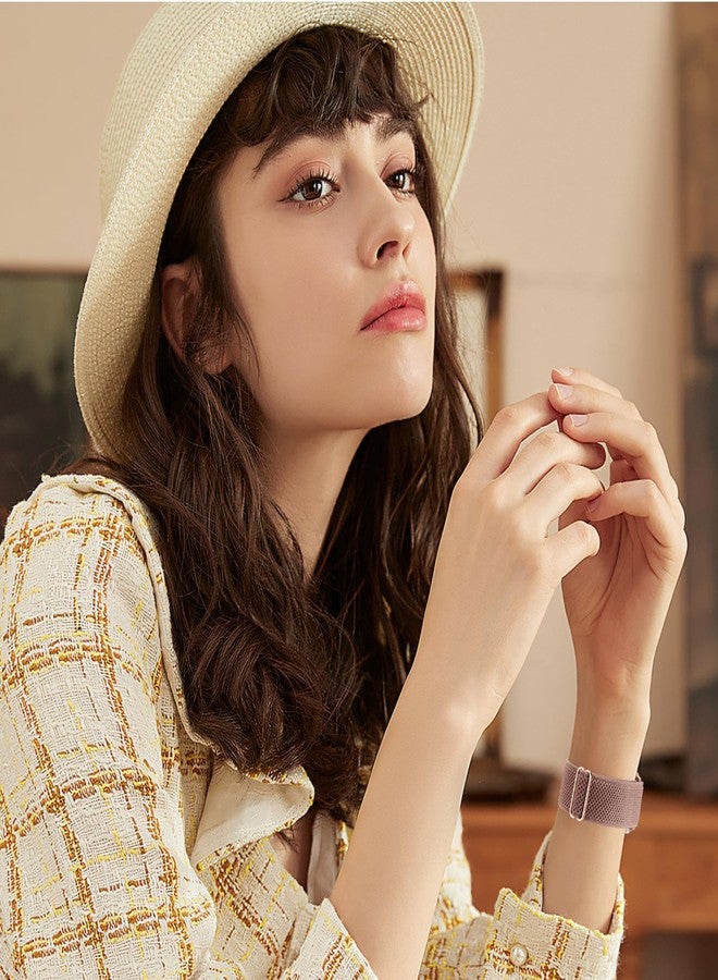 CCnutri 4 Pack Stretchy Nylon Solo Loop Bands Compatible with Apple Watch Band 38mm 40mm 41mm 42mm 44mm 45mm 46mm 49mm, Sport Elastic Wristband Women Men Strap for iWatch Series 11 10 9 8 7 6 5 4 3 SE Ultra - Image 2