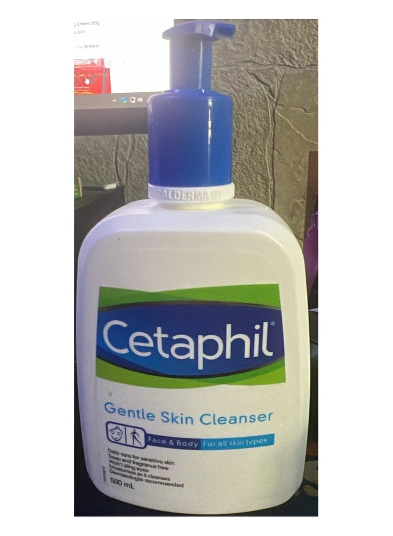 سيتافيل غسول سيتافيل اللطيف للبشرة، غسول للوجه والجسم لجميع أنواع البشرة - Image 1