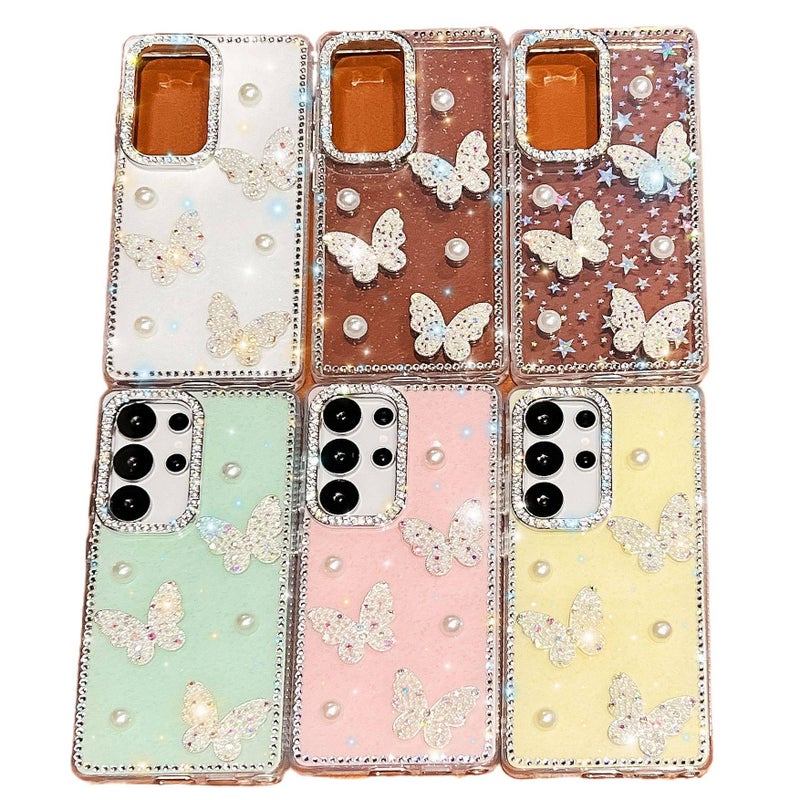 Protective Case | Shockproof Cover for Samsung Galaxy S23 Ultra | Butterfly | Drop Protection | Acrylic - Image 2