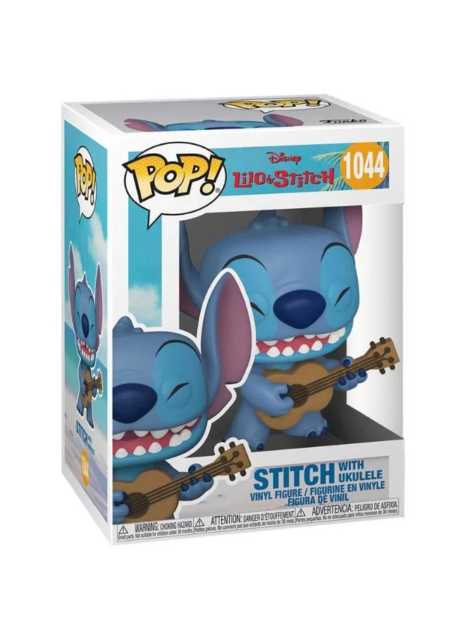 Funko Funko Pop! Disney: Lilo & Stitch - Stitch w/ Ukulele - Collectable Vinyl Figure - Gift Idea - Official Merchandise - Toys for Kids & Adults