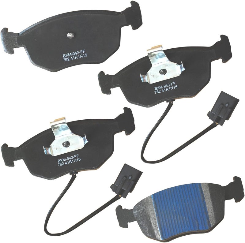 Bendix Premium SBM762 Semi-Metallic Front Brake Pads for Ford Contour 2000-1998, Mystique 2000-1999 - Image 1