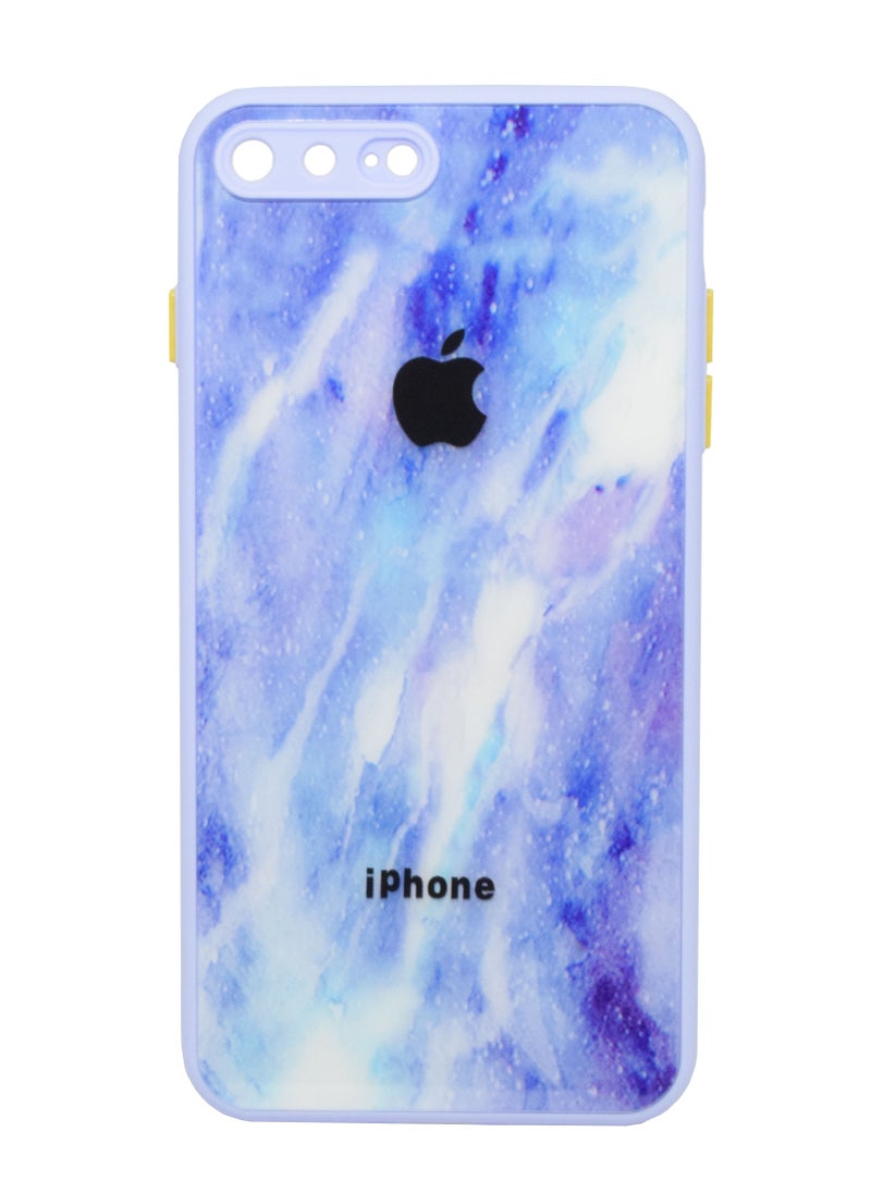 Houmt - Case Cover for Apple iPhone 7/8 Plus Shockproof Blue Nebula Galaxy Design Case Cover for iPhone 7/8 Plus - Image 1