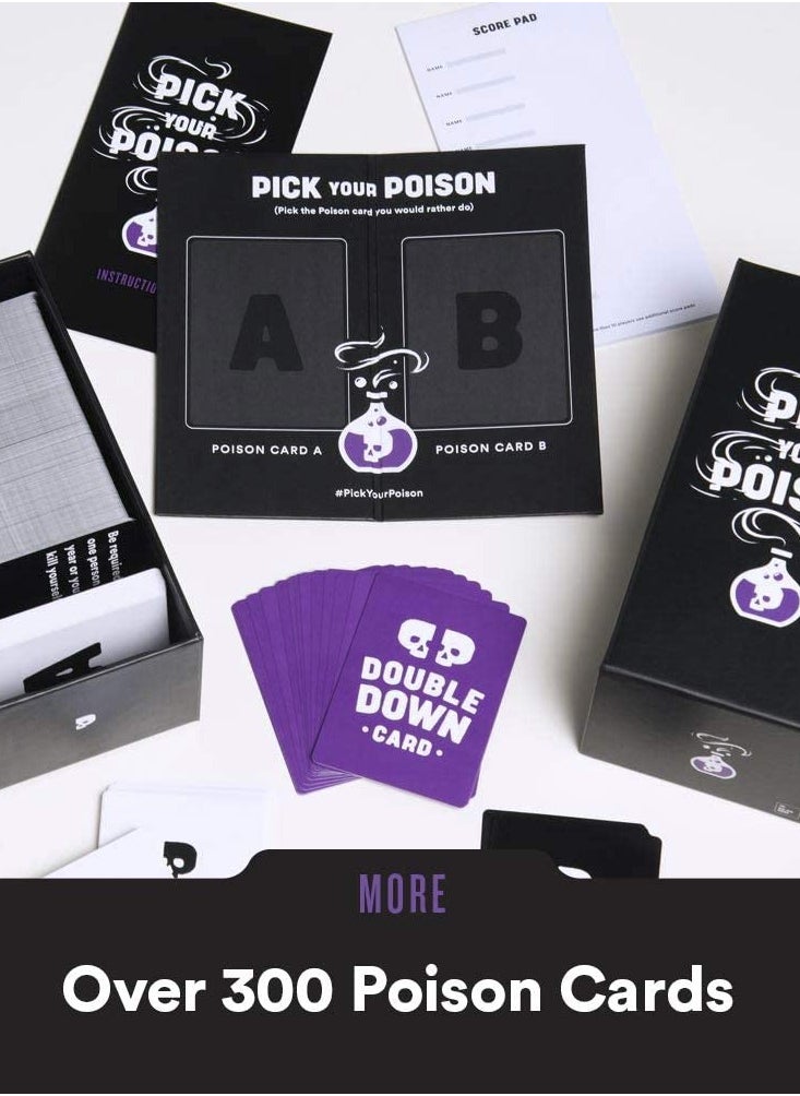Generic - Pick Your Poison Would You Rather Party Card Game For Adult 18.8 x 7.9 x 10cm - Image 1