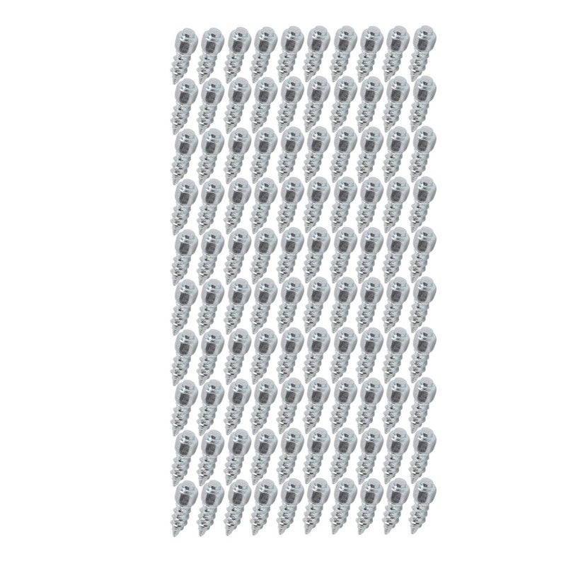 Snow Tire Studs 100-Pack Steel Material - Reusable With Installation Tool Traction Studs for Mountain Bikes, Electric Cars, Scooters, Motorcycles - Image 4