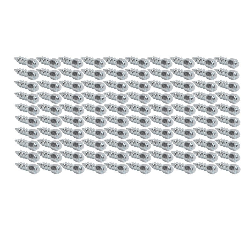 Snow Tire Studs 100-Pack Steel Material - Reusable With Installation Tool Traction Studs for Mountain Bikes, Electric Cars, Scooters, Motorcycles - Image 2