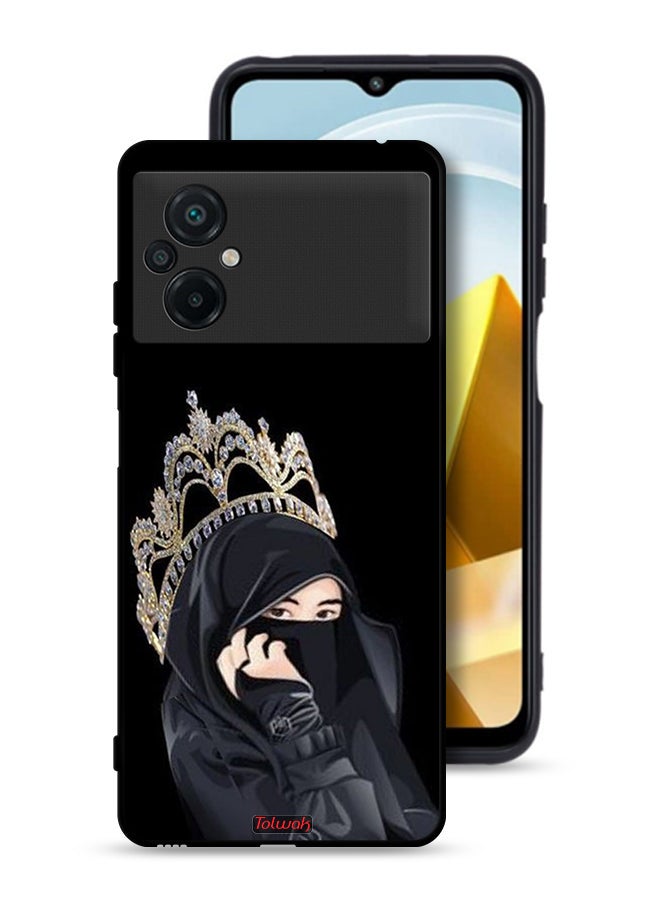 Tolwak Xiaomi Poco M5 4G Protective Case Cover Queen Girl - Image 1