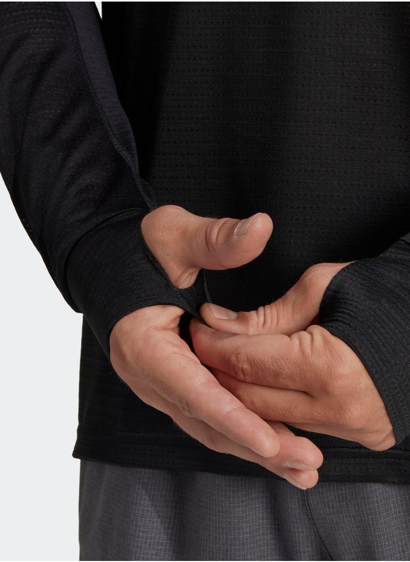 Adidas - Own The Run Long-Sleeve Top - Image 1