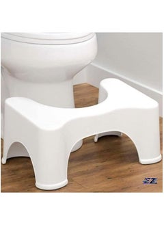 Squat Toilet Seat Leg Stool 8 Inch (White) – Comfortable, Sturdy Foot Step for Western Toilets – Portable and Ergonomic Footrest for Potty – Made in India - pzsku/Z00B4BF5619DDE6F27FDFZ/45/_/1739985850/9f651730-ea8a-4750-9294-1cf948b3566e