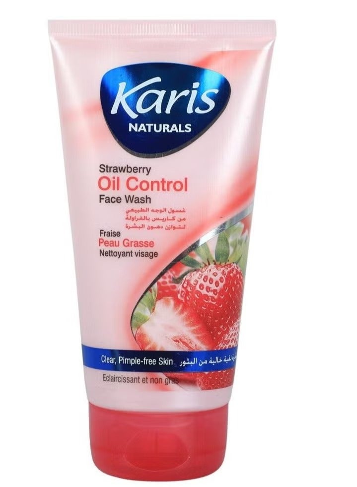 Karis Pure & safe Germ Protection Face Wash 150Ml, Karis Strawberry Oil Control Face Wash 150 ml Plus Karis Pimple Control Face Wash ,Tomato , 150ml - Image 3