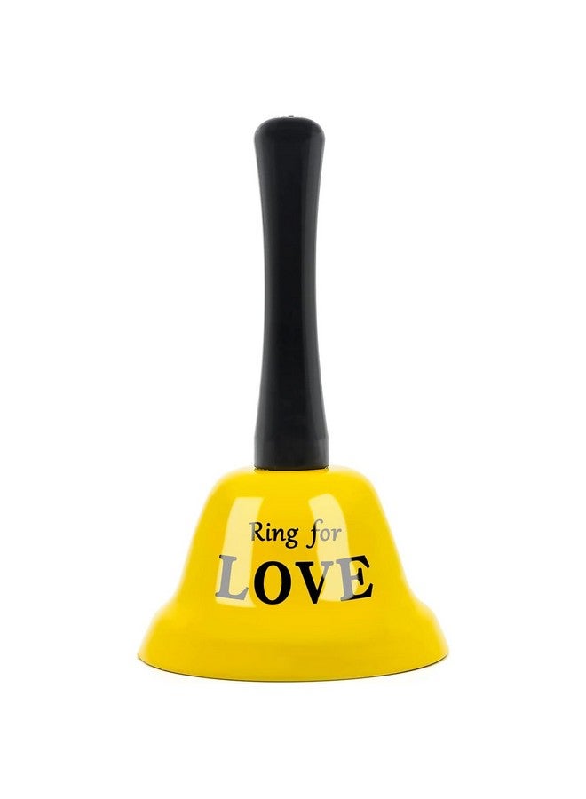 Ascension ascension Hand Bell Ring for Love Metallic Bell Ring for Love Cute Love Bell Ring Gift for Girlfriend Boyfriend Husband Wife Romantic Valentine's Day Gag Novelty Gifts Joke Game Prop (Random Colors)  - Image 1