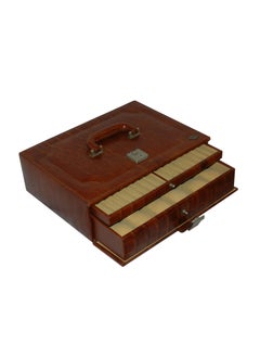 Laveri Watch Box for Men Women (18 Watches , Pens , Rings Slots), Premium  Leather Watch Case  Organizer with Crystal Glass Top, Removable Pillow