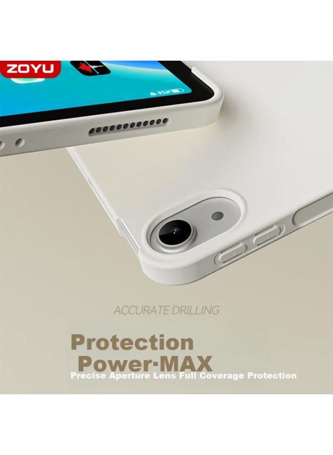 Zoyu زويو M3 تشيب اير7 سوفت فول-كفر بروتكتيف كيس 11-انش اير7 آبل تابليت سليڤ فول بروتكشن انتي-دروب وايت آيس كلر - Image 1