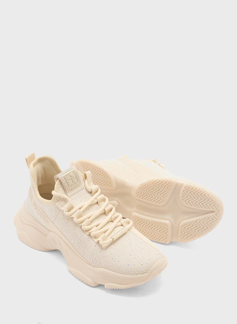 STEVE MADDEN Mysteria-P Lace Up Low Top Sneakers