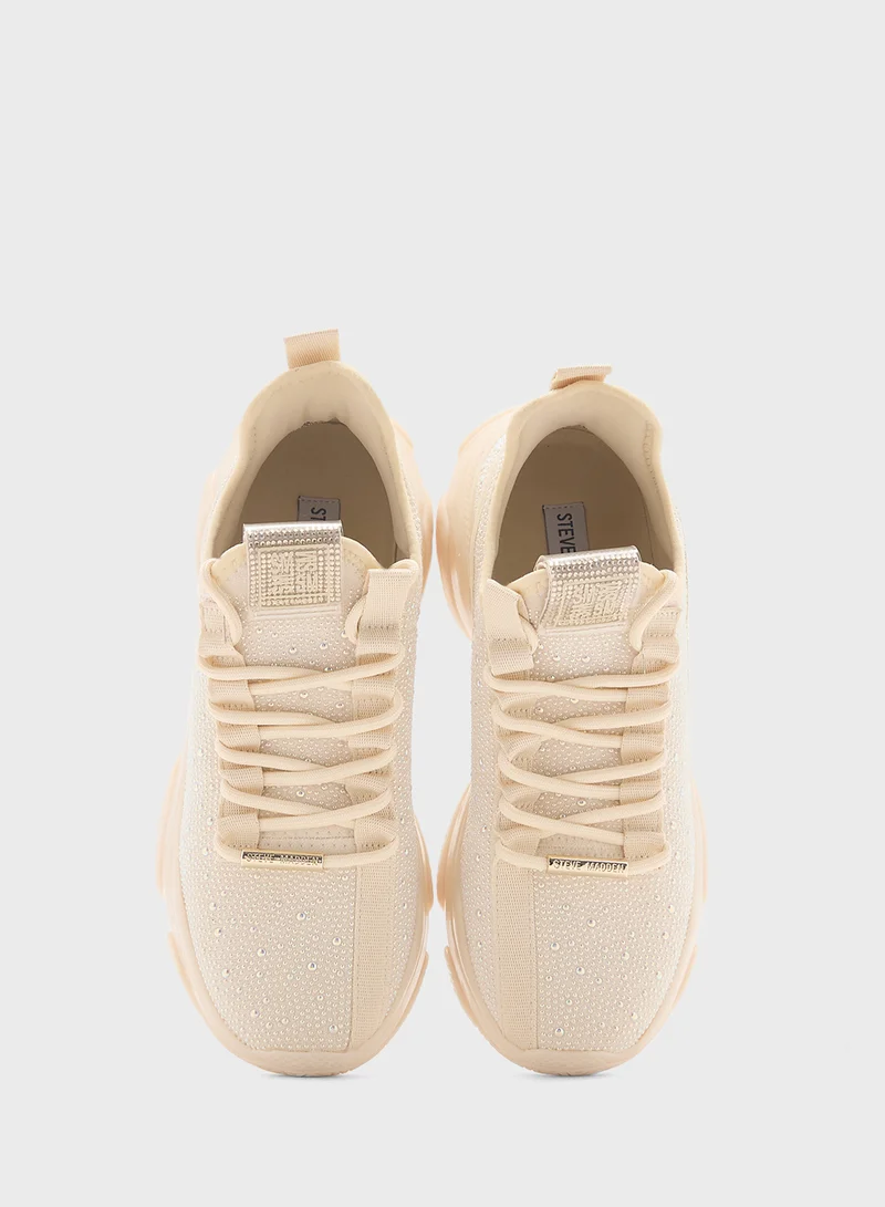STEVE MADDEN Mysteria-P Lace Up Low Top Sneakers