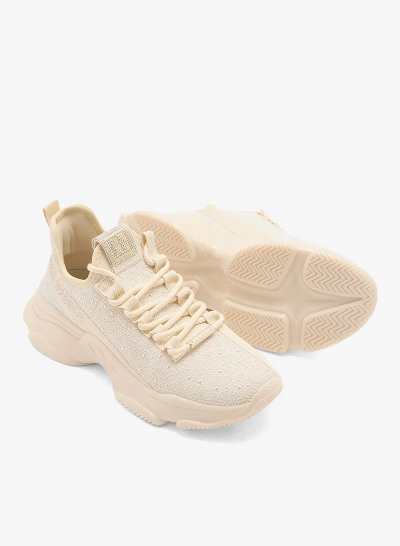 STEVE MADDEN  Mysteria-P Lace Up Low Top Sneakers for Women | Best Price UAE