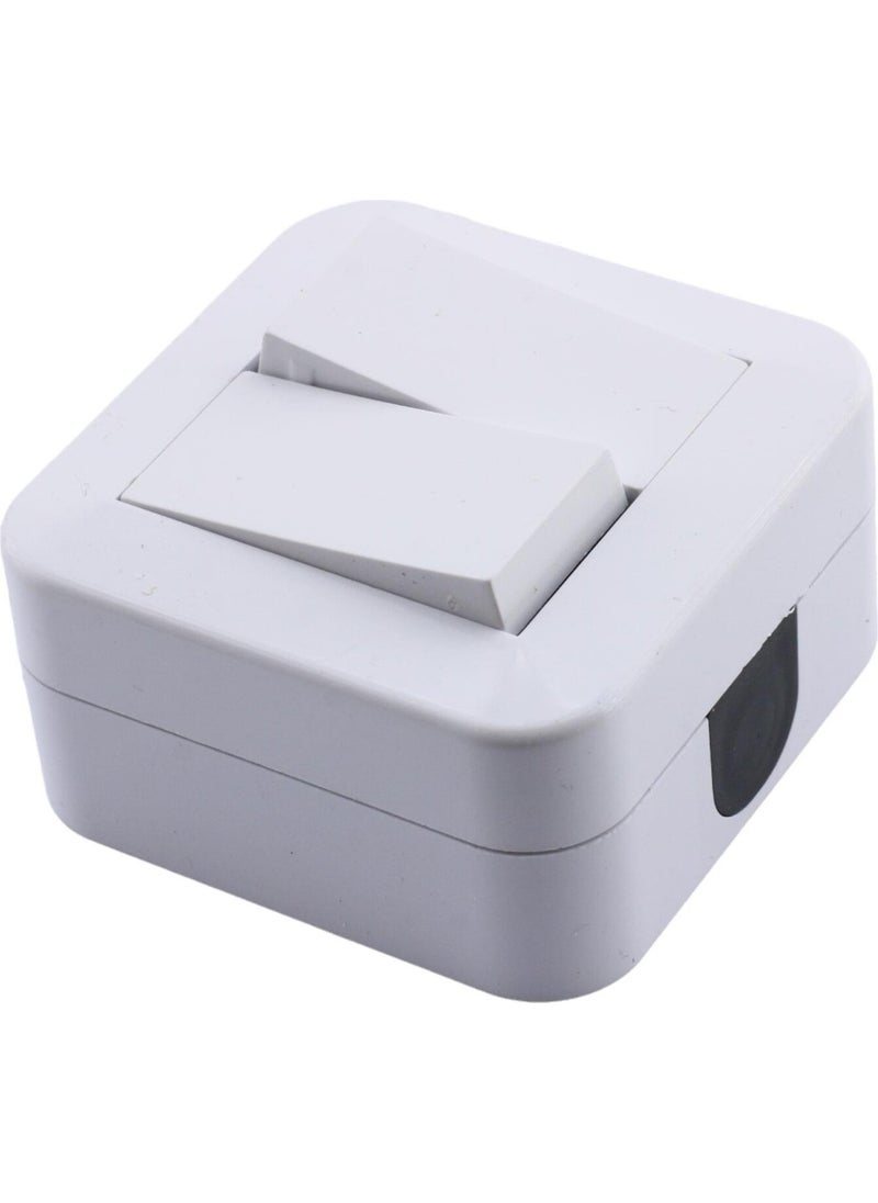 Nzb Surface Mounted Double Switch Button Nemliyer IP44 Electric Switch Double Socket Surface Mounted Wireless  - Image 3