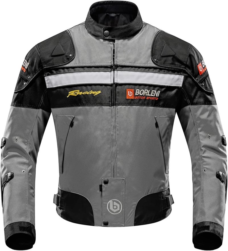 BORLENI Unisex D-020 Motorcycle Jacket - Image 1