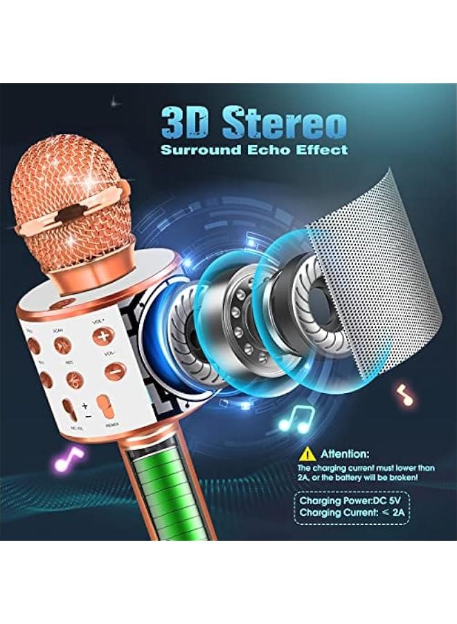 Children's Microphone, Toy for Girls and Boys 3-12 Years, Wireless Karaoke - Image 4