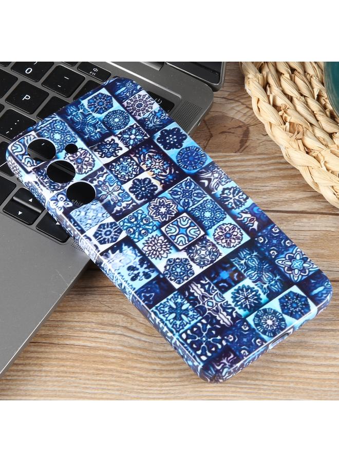 S-TOP Case For Samsung Galaxy S22 5G Painted Pattern Precise Hole PC Phone Case - Image 2