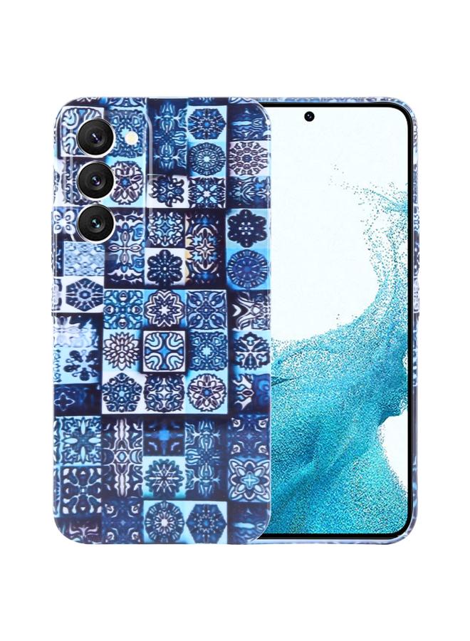 S-TOP Case For Samsung Galaxy S22 5G Painted Pattern Precise Hole PC Phone Case - Image 1