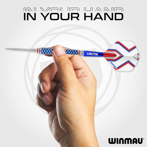 Winmau Darts Epix 22g 90% Professional Tungsten Steel Tip Darts Set with Dart Flights and Dart Shafts (Stems) - Image 5
