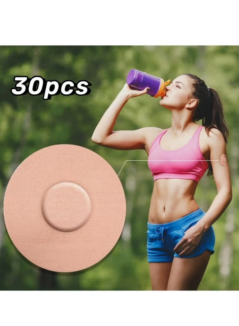 30-Pack Waterproof Sensor Adhesive Patches (Compatible with Freestyle Libre 1/2/3) - Image 1
