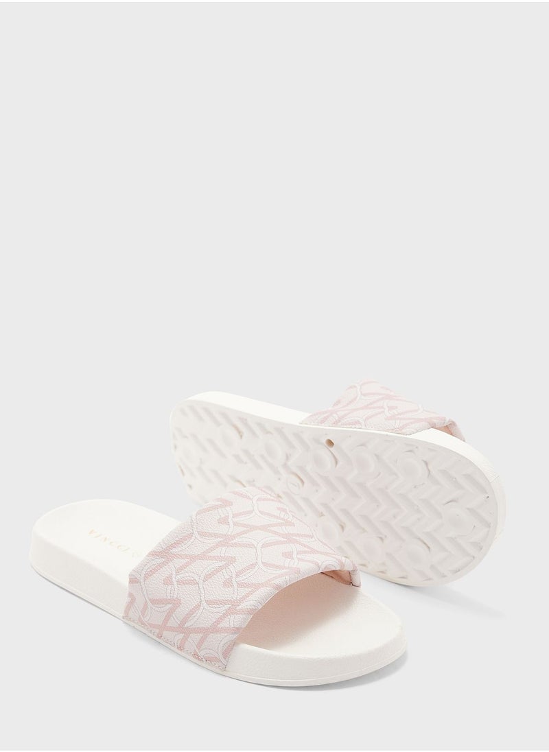 Single Strap Flat Sandals