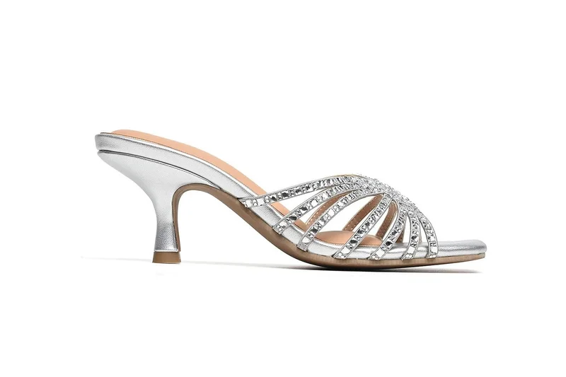 Cuple Ladies Festive Heeled Sandals