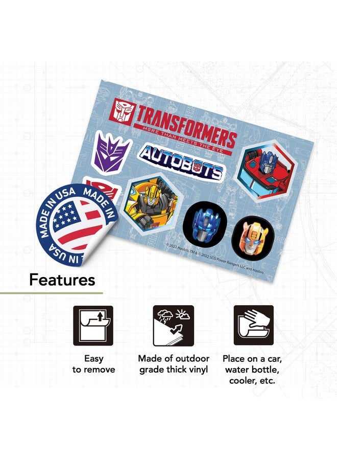 Desert Cactus Transformers Stickers Premium Vinyl Decal Made In Usa For Laptop Water Bottle Car Scrapbook Decorations Birthday Favor Party Supplies (Party Favor)  - Image 4