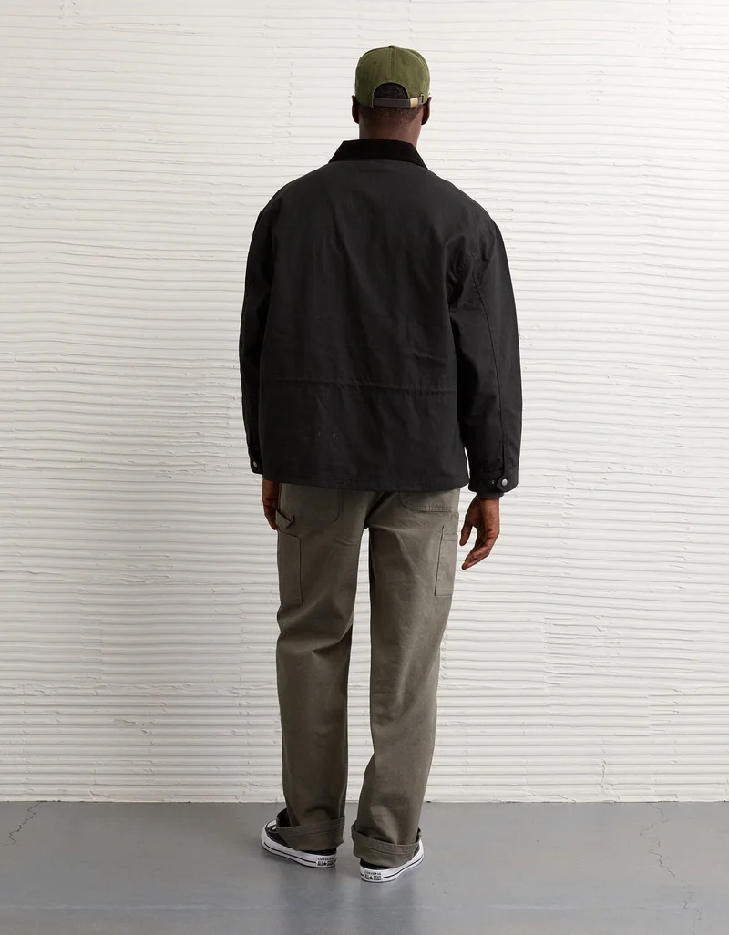 امريكان ايجل جاكيت من قماش الكتان