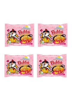 Samyang Samyang Buldak Hot Chicken Ramen Carbonara  Noodles 140 gm *4  - Image 1